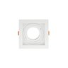 Spot de Embutir Recuado Taschibra Conecta para Lâmpada Par 20 Quadrado Branco - 1