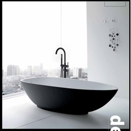 Torneira Chão Duchinha Gourmet Banheira Preto Fosco Elegante - 3
