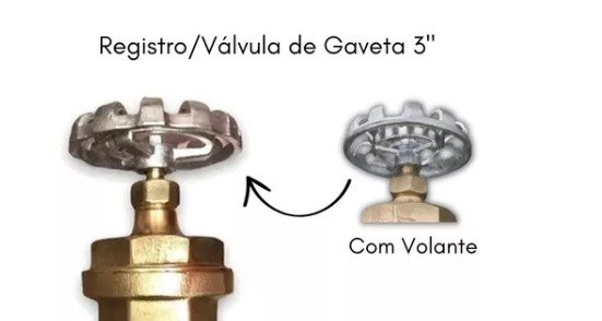 Registro Gaveta 1509 Br 4 '' Metal Imperio Hidro - 4