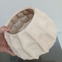 Ver imagem 2 de Vaso Decorativo Enfeite Casa Home&Co Cerâmica 21x25x25cm Bege