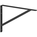 Ver imagem 1 de Mão Francesa Leve 50 Cm Preta - Mfl-50-pr - Multivisão Multivisao