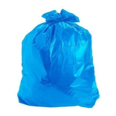 Saco Lixo Azul 30l C/50 Unidades Cor:azul