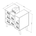 Ver imagem 6 de Gabinete para Banheiro e Armário com Espelho Branco Slim