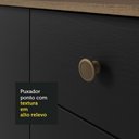 Ver imagem 6 de Armário de Cozinha Compacta 235cm Rustic/preto Gourmet Madesa 01