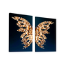 Kit Quadros Dupla Asa de Borboleta - 1