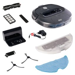 Robô Aspirador WAP Robot Wconnect Controle por Smartphone Carregador Bivolt Preto - 10