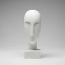 Ver imagem 1 de Decoração Escultura Face em Poliresina Mart 20125