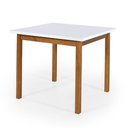 Ver imagem 2 de Mesa Linha Elisa Tamanho 90x90cm 4 Lugares Tampo Mdf:branco