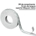 Ver imagem 5 de Fita Adesiva Dupla Face Resistente Espuma Rapida Aplicaçâo
