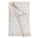 Ver imagem 1 de Manta p/ Sofá Lola 3 Lugares 1,50m x 2,10m Offwhite Dohler