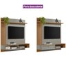 Painel para TV até 55 Polegadas 1 Porta 1 Prateleira Alvorada  - 5
