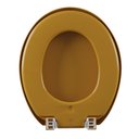 Ver imagem 4 de Assento Sanitário Almofadado Oval Astra