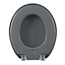 Ver imagem 4 de Assento Sanitário Almofadado Oval Astra