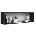Ver imagem 1 de Nicho de Parede Horizontal Multiuso Funcionale Art In Moveis Preto