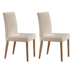 Conjunto 2 Cadeiras Madeira Maciça Vitoria 