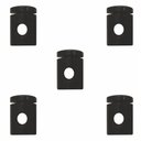 Ver imagem 1 de Kit-5 Desviador de Cabo Para Lustres e Pendentes e Luminária MD-6005/5 - Preto
