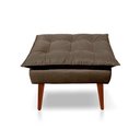 Ver imagem 7 de Kit C-2 Poltronas Opala + 01 Puff Opala Elegante Suede Marrom