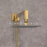Ducha Chuveiro Com Desviador 20cm Mundaú Pingoo.casa - Dourado - 2