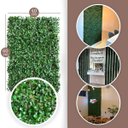 Ver imagem 2 de 14 Placas Jardim Vertical Artificial 3d Decoração Parede Verde Folhas Artificiais Ambiente