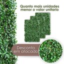 Ver imagem 3 de 14 Placas Jardim Vertical Artificial 3d Decoração Parede Verde Folhas Artificiais Ambiente