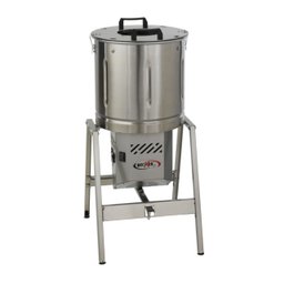 Descascador Basculante Inox para Legumes com Discos de Cebola e Alho DBL-10 Becker - 1