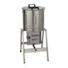 Descascador Basculante Inox para Legumes com Discos de Cebola e Alho DBL-10 Becker - 1