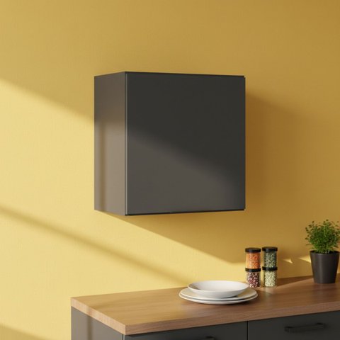 Armário de Cozinha Aéreo 58cm Etna Poliman Móveis