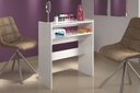 Ver imagem 5 de Mesa Manicure Salão de Beleza Prateleiras p/ Esmaltes ClickForte Preto