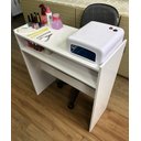 Ver imagem 2 de Mesa Manicure Salão de Beleza Prateleiras p/ Esmaltes ClickForte Preto