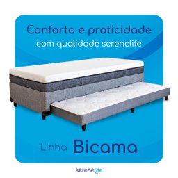 Bicama Solteirão Serenelife - Tecido Alpha 56 - 6