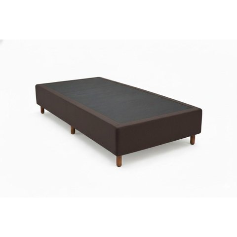 Box Ecopedic Corino Marrom Bi Partido King- 196x198x26 Ecopremium