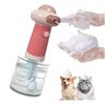 Maquina de Espuma Banho Sabao Pet Cao Cachorro Gato Felino Dispenser Shampoo Automatico Escova Massa - 2