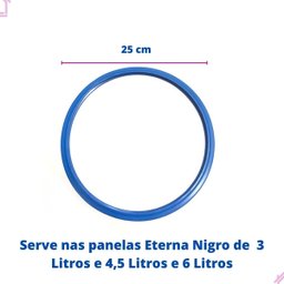 Borracha Para Panela De Pressão Eterna Nigro 3L / 4,5L / 6L - 2
