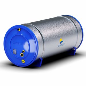 Boiler para Aquecedor Solar 400 Litros Baixa Pressão Inox 304 Nível/desnível
