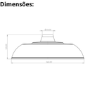 Ver imagem 5 de Luminária Industrial High Bay Beed