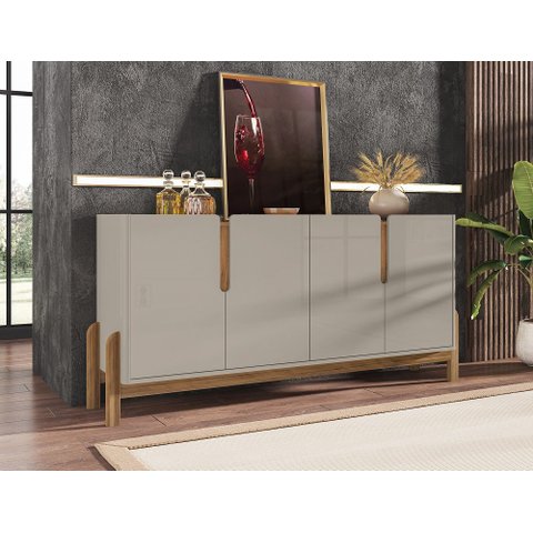 Buffet Lizz Sala de Jantar 170cm Off White Cedro Casa D