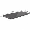 Ver imagem 2 de Tampo para Mesa de Jantar 1600x900 de Madeira Vidro