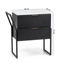 Ver imagem 3 de Gabinete Design Artemobili Preto/Branco