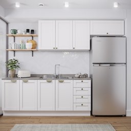 Cozinha Modulada 4 Peças Arizona CabeCasa MadeiraMadeira - 2