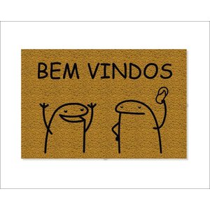 Tapete Capacho Flork Bem-vindo