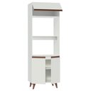 Ver imagem 4 de Torre Quente Armário de Cozinha 70 cm 3 Portas Branco Reims Madesa