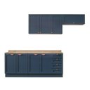 Ver imagem 6 de Cozinha Modulada 4 Peças Arizona CabeCasa MadeiraOriginals Azul/Branco