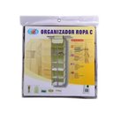 Ver mais imagens de Organizadr Sapateira Dobravel Anti Poeira Grande Flexivel com Ziper Vertical 6 Divisorias Cabideiro