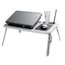 Ver imagem 1 de Mesa para Notebook com 2 Coolers Portátil Dobrável até 15,4 Polegadas
