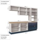 Ver imagem 4 de Cozinha Modulada 5 Peças Arizona CabeCasa MadeiraOriginals