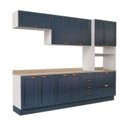 Ver imagem 3 de Cozinha Planejada 5 Peças Arizona CabeCasa MadeiraOriginals Azul/Branco