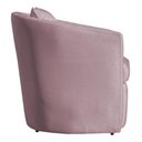 Ver imagem 6 de Kit 02 Poltrona Decorativa Recepção Escritório Veludo Alana Cor Rose