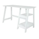 Ver imagem 1 de Mesa Escritório Escrivaninha Ditália MC-190 Branco