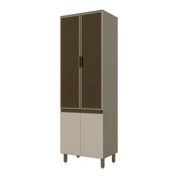 Cristaleira 4 Portas 220,5x51,5x71,5cm Évelin - 3 Cristaleira 4 Portas 220,5x51,5x71,5cm Évelin - 3