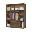 Ver imagem 4 de Guarda Roupa Casal com Espelho 10 Portas 3 Gavetas Paris